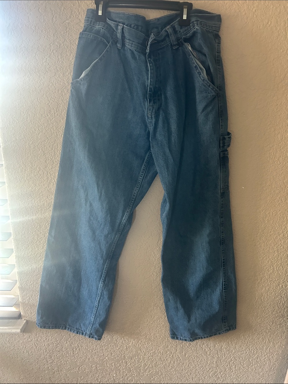 Arizona Jean Company Men's Relaxed Fit Denim Jeans - blue waist 32 length 30